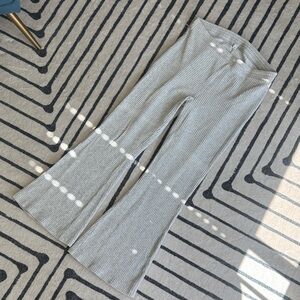 Aerie Light Gray Velour Pants